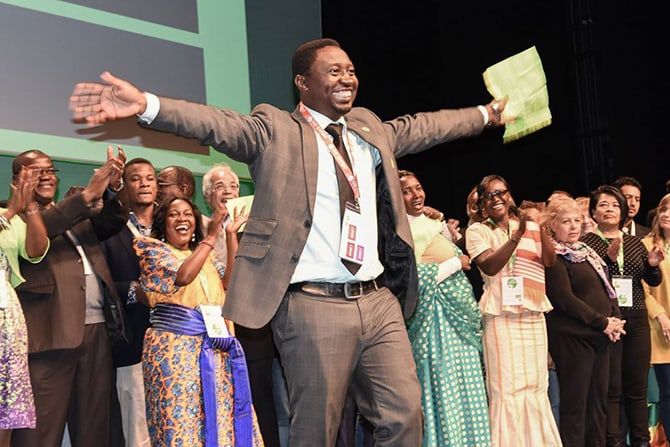 Global Greens Congress 2017 - Frank Habineza