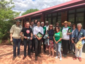 Re-engaging - Tim Hollo doorknocking in Downer