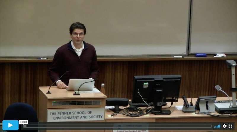Seminar To Watch: Towards Ecological Democracy - A Political Theory For The 21st Century