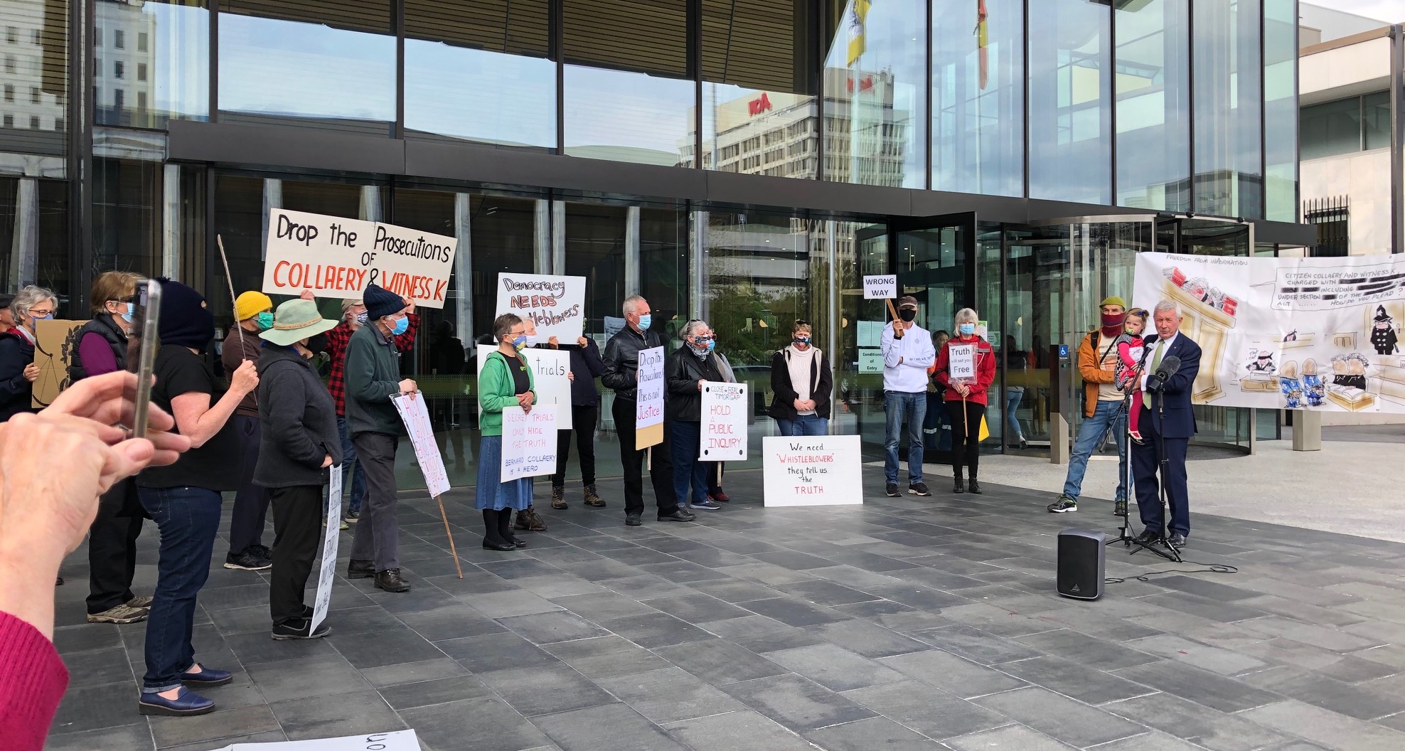 Government Of, By And For The Fossil Fuel Industry: Speech At Bernard Collaery Trial