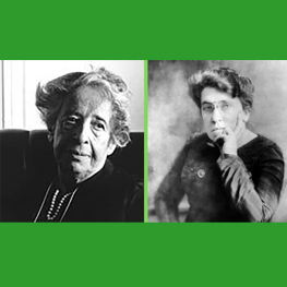 Ecology, Citizenship, and Jewish Identity - Photo of Hannah Arendt and Emma Goldman