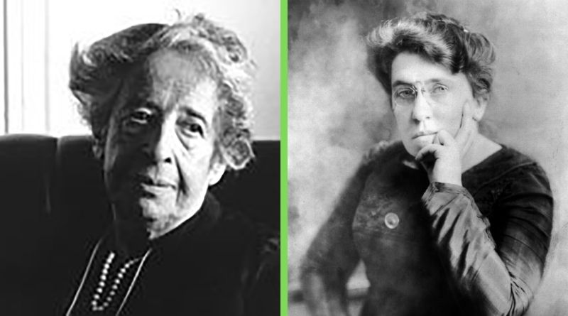 Ecology, Citizenship, and Jewish Identity - Hannah Arendt and Emma Goldman