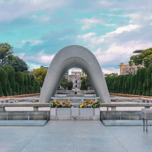 Never again ... Nuclear war - Hiroshima Peace Memorial Park